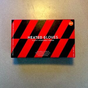 Heated gloves. Never used. Charges and works as it should.